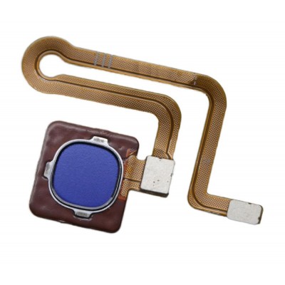 Fingerprint Sensor Flex Cable For Vivo Y91 Blue By - Maxbhi Com