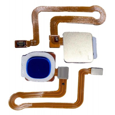 Fingerprint Sensor Flex Cable For Vivo Z1 Pro Blue By - Maxbhi Com