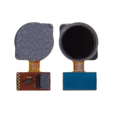 Fingerprint Sensor Flex Cable For Xiaomi Redmi 7 Black By - Maxbhi Com