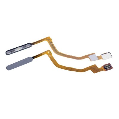 Fingerprint Sensor Flex Cable For Xiaomi Redmi Note 9 Pro Max Black By - Maxbhi Com