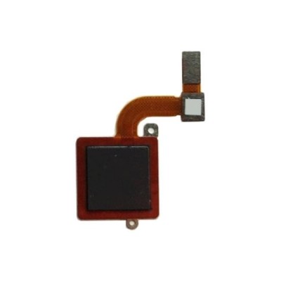 Fingerprint Sensor Flex Cable For Lenovo K6 Note Black By - Maxbhi Com
