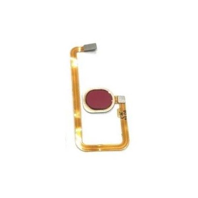 Fingerprint Sensor Flex Cable For Oppo A5s Ax5s Red By - Maxbhi Com