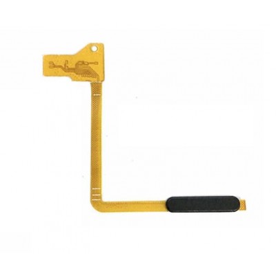 Fingerprint Sensor Flex Cable For Samsung Galaxy J6 Plus Black By - Maxbhi Com