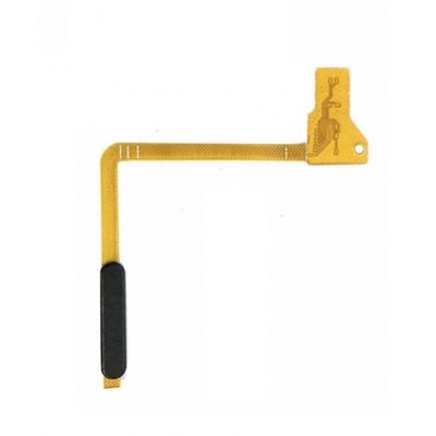 Fingerprint Sensor Flex Cable For Samsung Galaxy J6 Plus Black By - Maxbhi Com