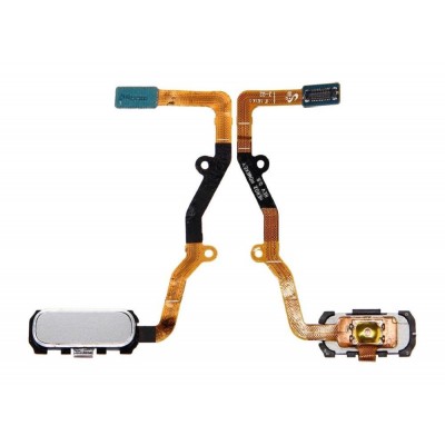 Fingerprint Sensor Flex Cable For Samsung Galaxy S7 Edge White By - Maxbhi Com