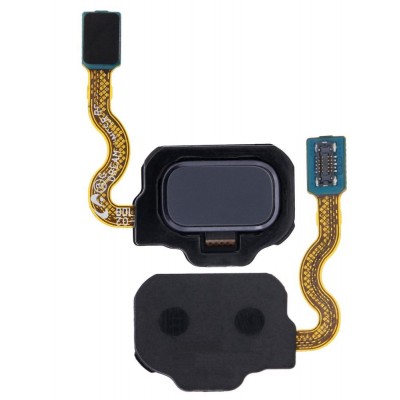 Fingerprint Sensor Flex Cable For Samsung Galaxy S8 Grey By - Maxbhi Com