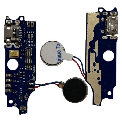 Charging Connector Flex Pcb Board For Lg W30 By - Maxbhi Com