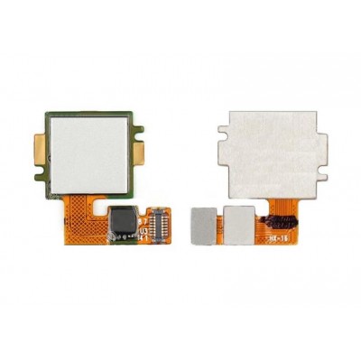 Fingerprint Sensor Flex Cable For Lenovo K4 Note White By - Maxbhi Com