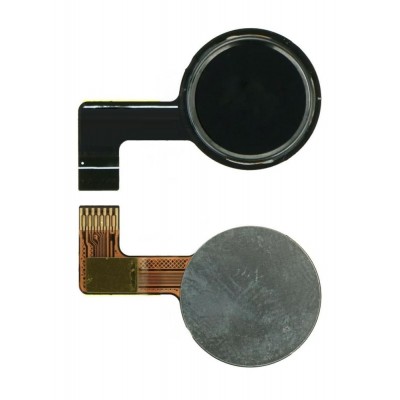 Fingerprint Sensor Flex Cable For Moto E6s Black By - Maxbhi Com