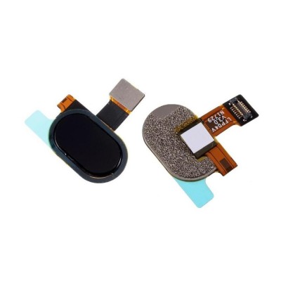 Fingerprint Sensor Flex Cable For Moto G5 Grey By - Maxbhi Com