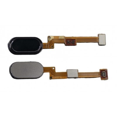 Fingerprint Sensor Flex Cable For Vivo V5s Black By - Maxbhi Com