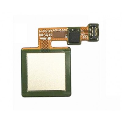 Fingerprint Sensor Flex Cable For Lenovo K5 Note Silver By - Maxbhi Com