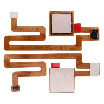 Fingerprint Sensor Flex Cable For Xiaomi Mi Max 128gb Gold By - Maxbhi Com