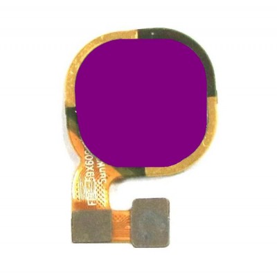 Fingerprint Sensor Flex Cable For Infinix S4 Purple By - Maxbhi Com