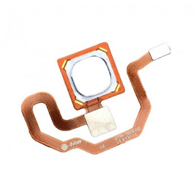 Fingerprint Sensor Flex Cable For Vivo X21 White By - Maxbhi Com