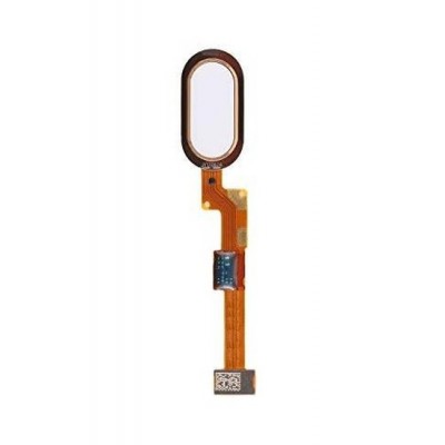 Fingerprint Sensor Flex Cable For Vivo Y69 Gold By - Maxbhi Com