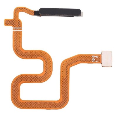 Fingerprint Sensor Flex Cable For Realme X3 Black By - Maxbhi Com