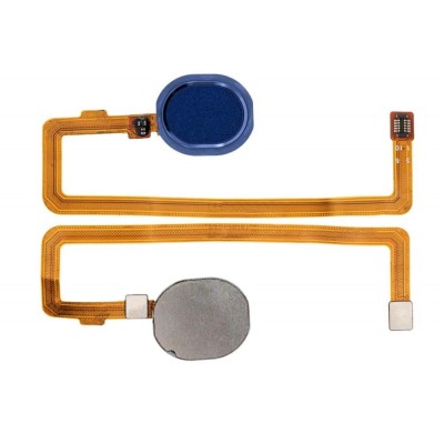 Fingerprint Sensor Flex Cable For Samsung Galaxy A10s Blue By - Maxbhi Com