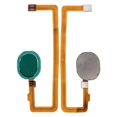 Fingerprint Sensor Flex Cable For Samsung Galaxy A10s Green By - Maxbhi Com