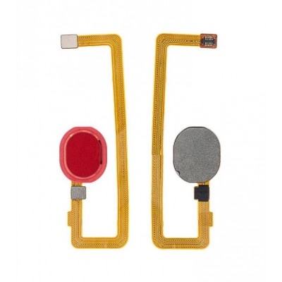 Fingerprint Sensor Flex Cable For Samsung Galaxy A10s Red By - Maxbhi Com