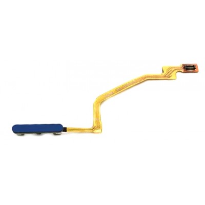 Fingerprint Sensor Flex Cable For Xiaomi Poco M2 Pro Blue By - Maxbhi Com