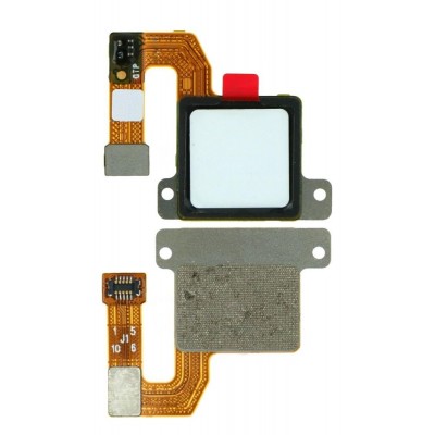 Fingerprint Sensor Flex Cable For Nokia 3 1 Plus White By - Maxbhi Com