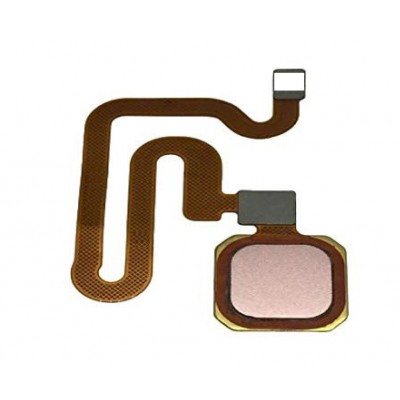 Fingerprint Sensor Flex Cable For Vivo V17 White By - Maxbhi Com