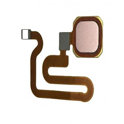 Fingerprint Sensor Flex Cable For Vivo V17 White By - Maxbhi Com