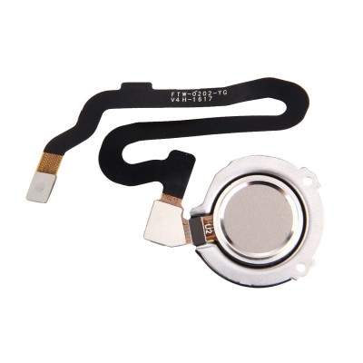 Fingerprint Sensor Flex Cable For Honor 8 White By - Maxbhi Com