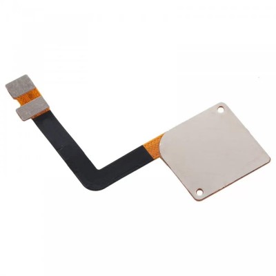 Fingerprint Sensor Flex Cable For Motorola Moto G7 White By - Maxbhi Com