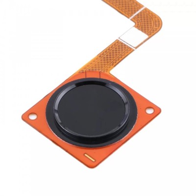 Fingerprint Sensor Flex Cable For Motorola Moto G7 White By - Maxbhi Com