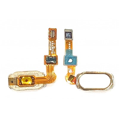 Fingerprint Sensor Flex Cable For Vivo V5 Plus Grey By - Maxbhi Com