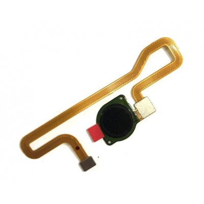 Fingerprint Sensor Flex Cable For Huawei Honor 7c Black By - Maxbhi Com