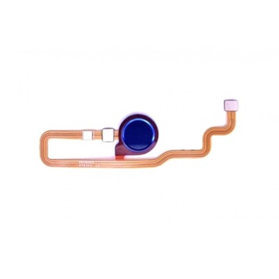 Fingerprint Sensor Flex Cable For Huawei Honor 8c Blue By - Maxbhi Com
