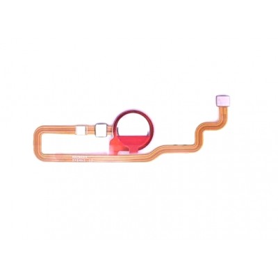 Fingerprint Sensor Flex Cable For Huawei Honor 8c White By - Maxbhi Com