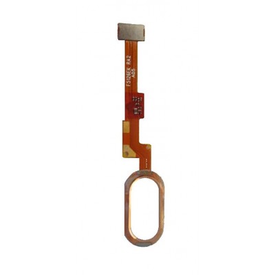 Fingerprint Sensor Flex Cable For Vivo V5 Plus Black By - Maxbhi Com