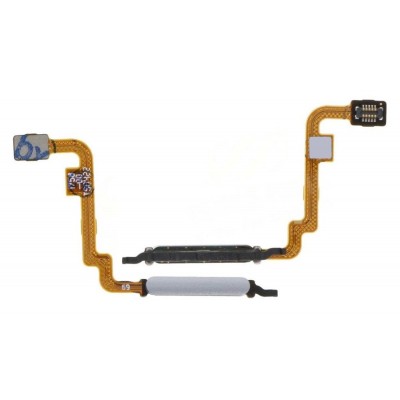 Fingerprint Sensor Flex Cable For Xiaomi Redmi Note 10 White By - Maxbhi Com