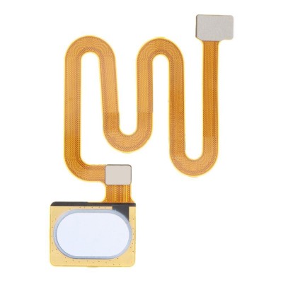 Fingerprint Sensor Flex Cable For Oppo A5 2020 White By - Maxbhi Com