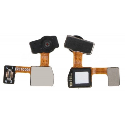 Fingerprint Sensor Flex Cable For Oppo Reno Black By - Maxbhi Com