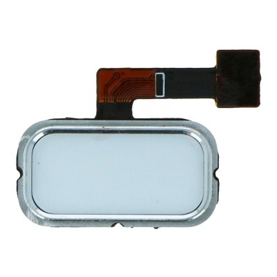 Fingerprint Sensor Flex Cable For Asus Zenfone 3 Ze552kl White By - Maxbhi Com