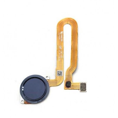 Fingerprint Sensor Flex Cable For Motorola One Vision White By - Maxbhi Com