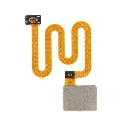 Fingerprint Sensor Flex Cable For Oppo A9 2020 Black By - Maxbhi Com