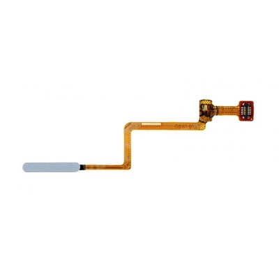 Fingerprint Sensor Flex Cable For Xiaomi Mi 10t Pro Blue By - Maxbhi Com