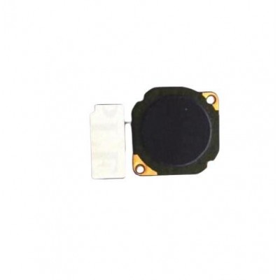 Fingerprint Sensor Flex Cable For Huawei Y7 Prime Black By - Maxbhi Com
