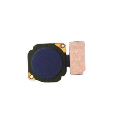 Fingerprint Sensor Flex Cable For Huawei Y7 Prime Blue By - Maxbhi Com