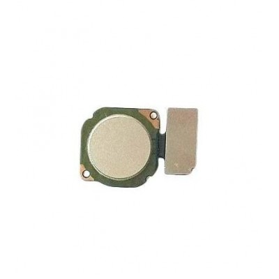 Fingerprint Sensor Flex Cable For Huawei Y7 Prime Gold By - Maxbhi Com