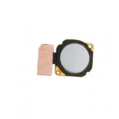 Fingerprint Sensor Flex Cable For Huawei Y7 Prime White By - Maxbhi Com
