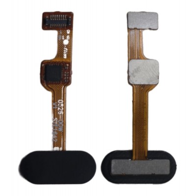 Fingerprint Sensor Flex Cable For Oppo F3 Plus Black By - Maxbhi Com