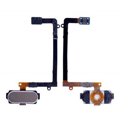 Fingerprint Sensor Flex Cable For Samsung Galaxy S6 Edge Cdma Gold By - Maxbhi Com