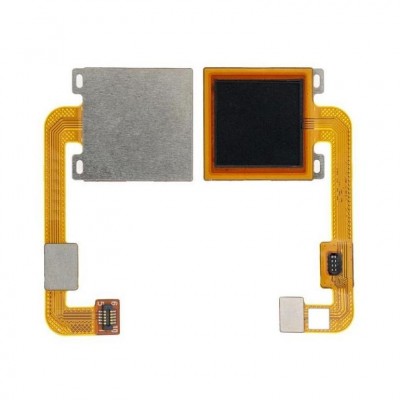 Fingerprint Sensor Flex Cable For Xiaomi Redmi Note 4 Mediatek Grey By - Maxbhi Com